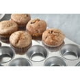 thumbnail image 6 of Fox Run Stainless Steel Muffin Pan, 12 Cup, 10.5" x 13.75" x 1.25", 6 of 6