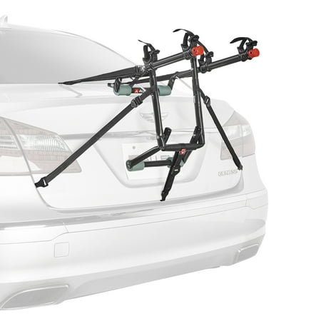 Allen Sports Deluxe 2-Bike Trunk Mount Bike Rack, model 102DN, 35 lbs per bike capacity