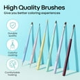 thumbnail image 4 of Modelones Nail Art Brush Set, Nail Art Tools with Nail Polish Brush, Nail Extension Gel Brush, Nail Liner Brush, Nail Carved Brush, Nail Dotting Pen, and Builder Nail Gel Brush for Salon at Home DIY, 4 of 9