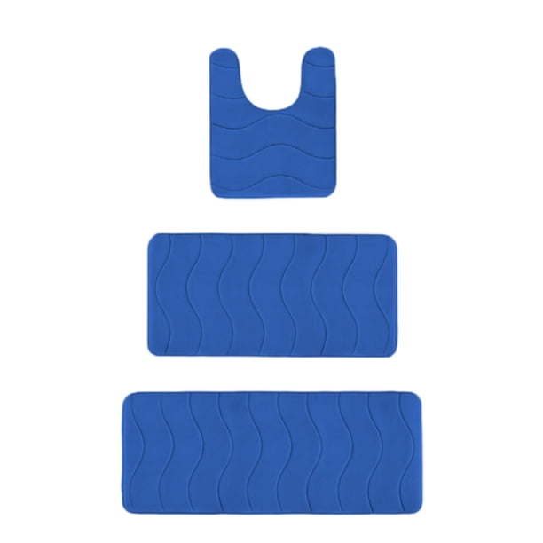 Alfombra de poliéster antideslizante y absorbente para entrada de baño, de secado rápido. Alfombra para interiores, ideal para cocina, dormitorio y lavadero.