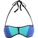 thumbnail image 1 of Aeropostale Mujeres Tops & Bottoms Mix N Match Bikini, Azul, X-Large, 1 of 1