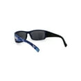 thumbnail image 4 of Biohazard Mens Camouflage Print Arm Biker Rectangle Sunglasses Navy Blue Camo, 4 of 4