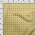 thumbnail image 3 of oneOone Tissu en Coton Cambric Jaune Rétro pour Robe Téléphone Tissu Imprimé au Mètre 56 Pouces de Large, 3 of 5