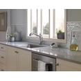 thumbnail image 6 of Delta Cassidy Single Handle Pull-Out Kitchen Faucet, Polished Nickel, 6 of 7