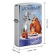 thumbnail image 2 of La dama y el vagabundo-theme Copper Metal Lighter Shell, Premium Replacement Refillable Lighter Case with Durable Metal Construction, Compatible with Zippo and Most Standard Lighter Models, 2 of 6