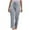 Gray, variant on Utoimkio Women's Wide Leg Yoga Pants Summer Casual Loose Drawstring High Waisted Bell Bottom Workout Pants for Women
