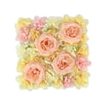 thumbnail image 2 of Panel de flores artificiales, decoraciones del Día de San Valentín para el hogar, bricolaje, regalos del Día de San Valentín, fondo para de , Rosa champán, 2 of 8