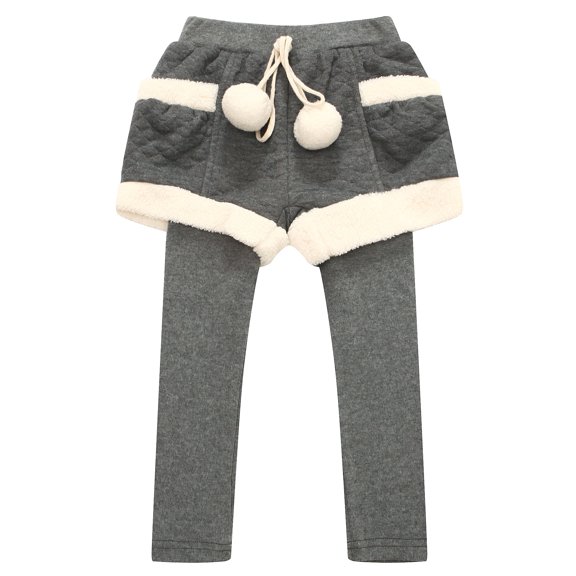 Richie House Girls' Leggings with Shorts RH0902