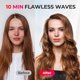 thumbnail image 5 of Rotating Curling Iron, LMHF Ionic Automatic Curling Iron 1 1/4 Inch for Medium/Long Hair, Travel Hair Curler Long Tourmaline Ceramic Barrel for Beach Waves, Up to 430℉, 5 of 5