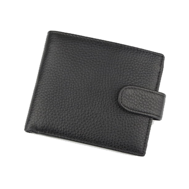 Sonducket Cartera de cuero para niño Boweisi, tarjetero, compartimento, monedero, billetera portátil, bolsa de regalo para negocios, trabajo diario Carteras sin marca Sonducket AP011393-02