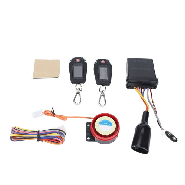 Kit de Alarma de Control Remoto Bling Bling Sistema de Alarma para Motocicleta PKE