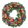 thumbnail image 2 of Cuadros Decorativos Kit de pintura de diamante de corona de Navidad Decoración de taladro en forma especial parcial (HB291) Tmvgtek embutido en tela, 2 of 8