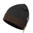 thumbnail image 1 of Outdoor Cycling Motorcycle Cold Proof Cap Women's Knitting Heating Cap Smart Usb Charging Heating Cap Men's Winter Warm CapC He Qiyong unisex, 1 of 1