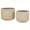 Beige, variant on Safavieh Nardo Cement Modern Solid Round Beige Plant Pot 2 Count