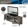 thumbnail image 6 of Clearance! Techni Mobili Grey Driftwood TV Stand, 6 of 9
