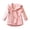 Pink, variant on Girl Toddler Solid Color Zip Hooded Rain Jacket Waterproo𝖿 Windbreaker Embroidery Drawcord Waist Raincoat Outerwear Lightweight Windproof Spring Fall Rainwear