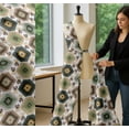 thumbnail image 5 of Soimoi Cotton Poplin Fabric Aztec & Ikat Kilim Print Fabric by Yard 56 Inch Wide, 5 of 7