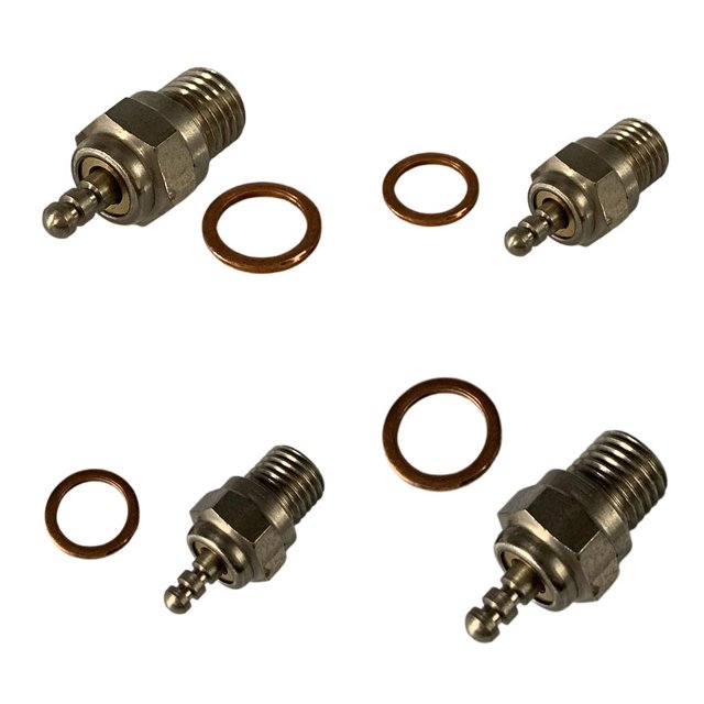 4x Universal 70117 Bujía De Encendido Bujía Para 1/10 HPI HSP RC Coche Barco Sunnimix tapa de bujía de coche rc