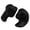 Black, variant on Moontgen Swimming Ear Plug Diving Ear Plugs Soft Silicone for Adults Kids (Yellow)