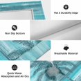 thumbnail image 5 of Teal Green Palm Tree Outdoor Rug for Patio/Deck/Porch, Non-Slip Large Area Rug 3 x 5 Ft, Coastal Tropical Trees Vintage Summer Indoor Outdoor Rugs Washable Area Rugs, Camping Rug Carpet Runner, 5 of 8