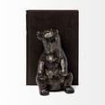 thumbnail image 5 of Metallic Tone Grizzly Bear Bookends, 5 of 5