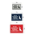 thumbnail image 5 of Signs ByLITA Classic Framed No Se Permiten Perros Ladrando Graphic Spanish Security Sign (Black /Gold) - Small, 5 of 6