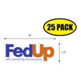 thumbnail image 2 of FedUp Vinyl Sticker Decal (1.5" x 4") | Peel & Stick | Funny, Humor, Gift, Humorous, Sarcastic, Satirical, 2 of 5