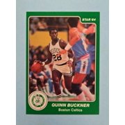 Collectible 1984-85 Star Basketball Card Quinn Buckner Boston Celtics #28 The Star Co. Excellent Boston Celtics NBA Basketball Trading Card