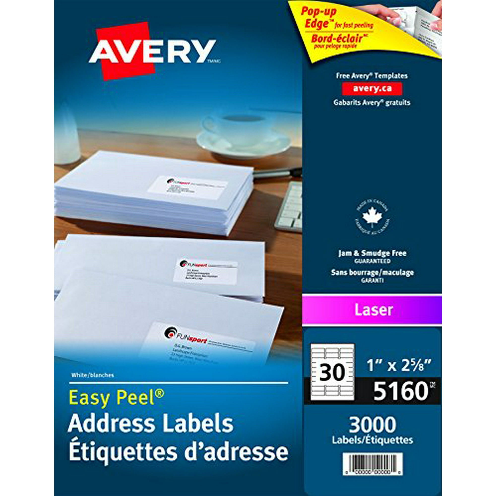 Blank Avery 5160 Template - 35 Avery 8160 Label Template For Word Labels For Your Ideas _ Design ...