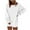 White, variant on Timegard Sweatshirts for Women Crew Neck Long Sleeve Pullover Fall Winter Loose Comfy Top Solid Color