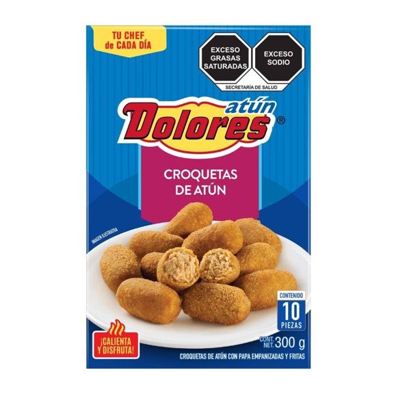 Croquetas de atún con papa Dolores 300 g