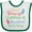 White and Green, variant on Inktastic Accountant Like Mommy Boys or Girls Baby Bib