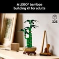 thumbnail image 5 of LEGO Botanicals Lucky Bamboo Building Set - Artificial Plant for Indoor Home Décor, Adults Ages 18+ - Valentines Day Gift for Him - Fake Plant Decoration for Table, Desk, Office - 10344, 5 of 10