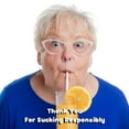 thumbnail image 3 of Roc Paper Straws Solid White Paper Drinking Straws 100 Count Box, 3 of 4