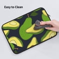 thumbnail image 5 of Pofeuu Fresh Avocado Print Laptop Carrying Case,13-15-Inch Laptop and Tablet, Sleek Design, Durable and Water-Repellent Fabric, Business Casual or School-15 inch, 5 of 8