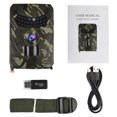 thumbnail image 3 of 12MP 1080P Trail Camera Hunting Game Camera with 32GB MicroSD Card Outdoor Wildlife Scouting Camera with PIR Sensor Infrared Night Vision IP56 Waterproof, 3 of 8