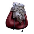 thumbnail image 5 of amagogo Waist Bag Casual Multifunction Men Vintage Design Gothic Festival Belt Pouch Red, 5 of 9