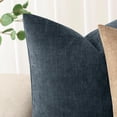 thumbnail image 2 of SUSIELADY Pack of 2 Decorative Throw Pillow Covers, 18x18 Inch, Soft Textured Square Cushion Covers with Zipper for Sofa, Couch, Bed, Living Room, Farmhouse, Cozy Accent Pillows, Slate Blue, 2 of 7