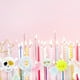 thumbnail image 3 of Velas de cumpleaños Meri Meri Glitter Ivory (paquete de 24), 3 of 4