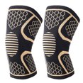 thumbnail image 1 of Knee Brace,  Elasticity Protective Knee Pads Impact Proof Shock Absorption Ergonomic  For Basketball, 1 of 8