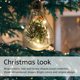 thumbnail image 5 of Naiovety Bola LED de Navidad, bombilla colgante de Navidad, adorno transparente, hogar, oficina, Club, bombilla decorativa, suministros de decoración Kits de decoración para fiestas No.03 Naiovety HA010060-03B, 5 of 6