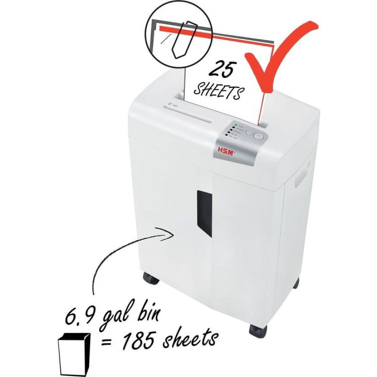 HSM shredstar S25 Strip Cut Shredder