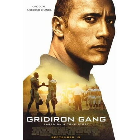 Posterazzi MOV376558 Gridiron Gang Movie Poster - 11 x 17 (Gridiron Gang Best Scene)