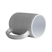 Craft Express 6 Pack 15oz Silver Glitter Sublimation Mugs