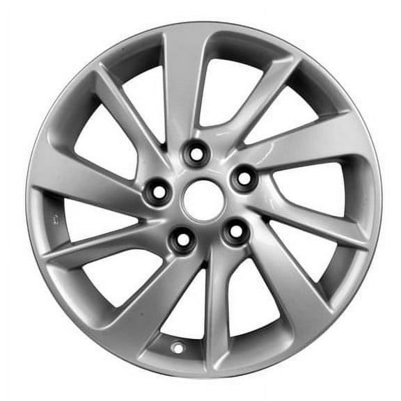 KAI 16 X 6.5 Reconditioned OEM Aluminum Alloy Wheel, All Painted Silver Metallic, Fits 2013-2014 Nissan Sentra
