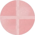 thumbnail image 1 of Ahgly Tapis Rond Lavable en Machine Intérieur Transitionnel Rouge Pastel Rose, 3 Pieds Rond, 1 of 7