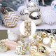 thumbnail image 5 of "30pcs 6cm Esferas Navideñas  Decorativa Navidad Lab.G, Blanco Dorado, 5 of 5