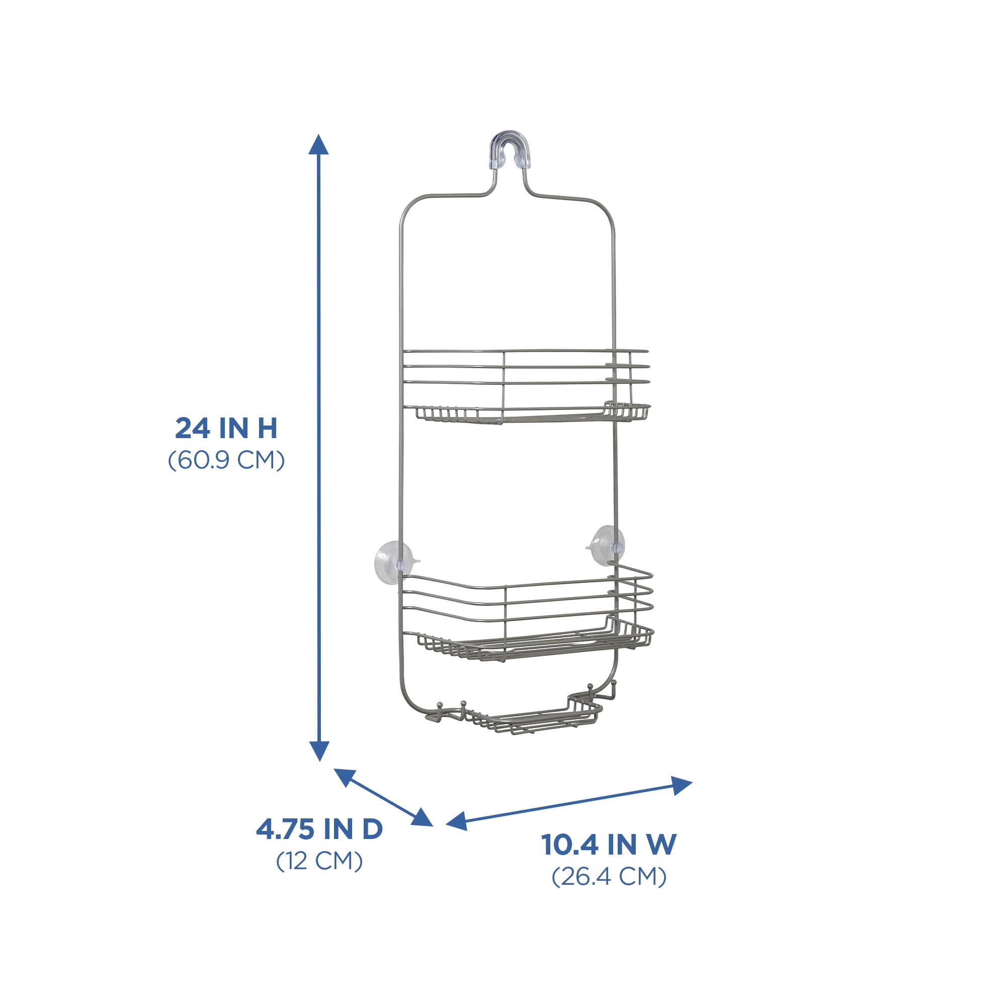 Stidham Shower Caddy Rebrilliant Finish: Nickel