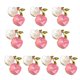 thumbnail image 2 of 10 Piezas de Metal en Forma de Flor de Perlas Botones Planos Traseros Resultados de La Joyería para La Fabricación de Joyas DIY Accesorios para El Cab Multicolor Macarena Joyería que hace los artes, 2 of 8
