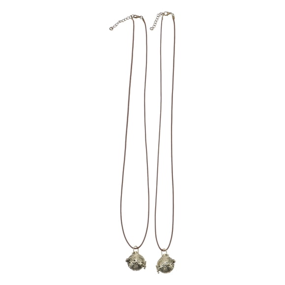 EeaseMX 2 colgantes de aceites esenciales, cadenas creativas para el cuello, adornos para el cuello, collares